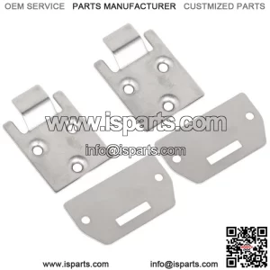 NEW Set of 2 Seat Bottom Hinge and Plate for EZGO TXT/Medalist 1995 Up Golf Cart