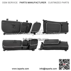 Front & Rear Door Storage Bags for Can-Am Maverick X3 Max R (2017-2024)  UTV Side Panel Organizer