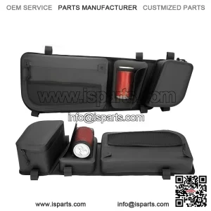 TPU UTV Door Storage Bags with Knee Pad for Can-Am Maverick X3 (2017-2025)