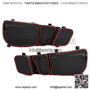 Front Door Storage Bags with Knee Pad for Can-Am Maverick X3 MAX Turbo (2017-2025)