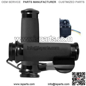 Avon Custom Contour Heated Grips With Throttle Boss For Harley