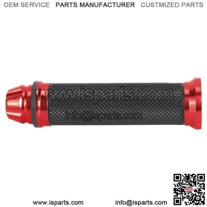 Motorcycle CNC Aluminum Rubber Handlebar Hand Grips For 7/8" Handle Bar Bike