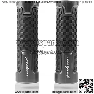 Handlebar Rubber Grip Handle Bar MotorHand Grips Aluminium Motorcycle Accessories for Bajaj Pulsar 200 NS 200 RS AS All Years (Color : 3)