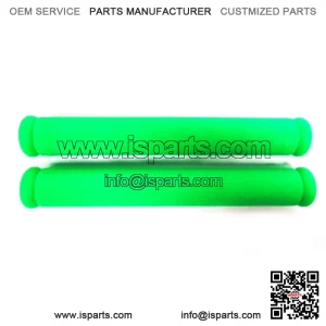 1 Pair ODI Snowmobile 8" Ruffian Grips Fluorescent Green 0630-1626