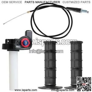 7/8" 22mm Twist Throttle Handle Grip with Cable 50-250CC ATV Dirt Bike (For: More than one vehicle)