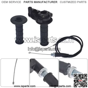 7/8" Motorcycle Twist Throttle Handle Grip with Cable 50-250CC motocross ATV