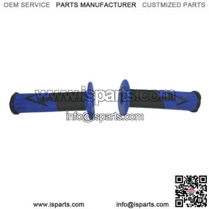 Handle grip ATV black blue