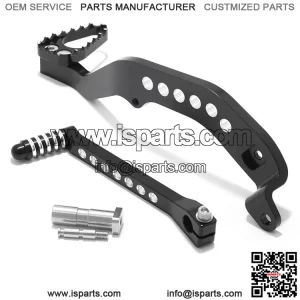 CNC Aluminum Gear Shift Lever & Rear Brake Pedal for Suzuki Quadsport Z400 LT-Z 400 2003-2008