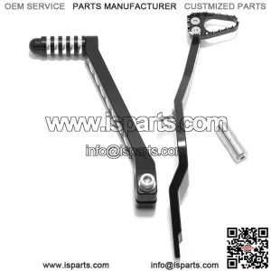 CNC Aluminum Gear Shift Lever & Rear Brake Pedal for Suzuki Quadsport LT-Z 400 2009-2014 2017-2018