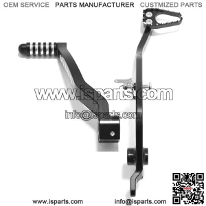 CNC Aluminum Gear Shift Lever & Rear Brake Pedal for Kawasaki KFX450R 2008-2014