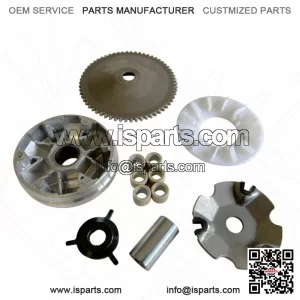 Drive Belt Variator Pulley Roller Set 139Q for Alisze FX50 50 CDI YY50QT-15