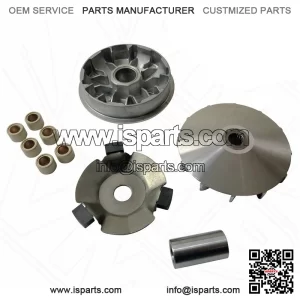 Drive Belt Variator Pulley Roller Set For Lexmoto Diablo 125 Euro 5 LJ125T-9M-E5