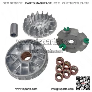 Drive Belt Variator Pulley Roller Set for Aprilia Atlantic 250 4t