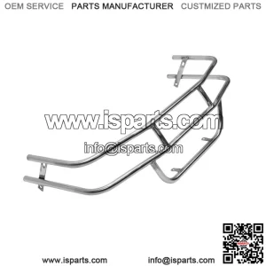 Silver Front Bumper Brush Guard For 1996-2013 Golf Cart EZGO TXT E-Z-GO Medalist