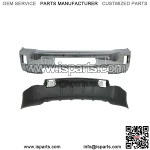 Front Chrome Bumper + Valance For 2015-2019 Chevy Silverado 2500HD 3500 (For: More than one vehicle)