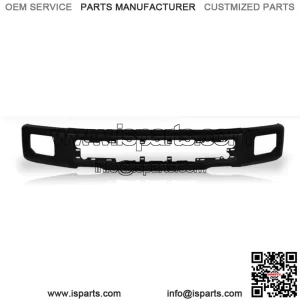 New Primered Front Bumper Face Bar For 2015-2017 Ford F-150 w/ Fog Light Holes (For: Ford F-150)