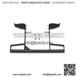 Rear Steel Wide Grab Bar Bumper For Yamaha 06-20 700 700R YFM700 Black (For: More than one vehicle)