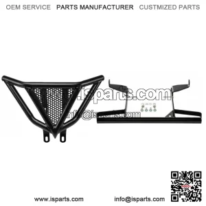 Front Bumper Guard + Rear Grab Bar For Yamaha 700 / 700R 2006-2024 (For: More than one vehicle)