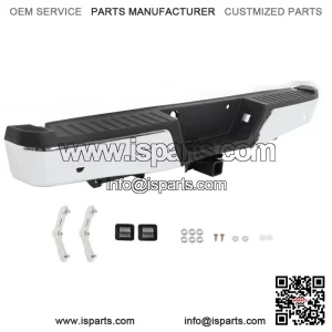 Rear Bumper Assembly For 2015-19 Ford F150 w/ Heavy Duty Tow & Sensor Hole