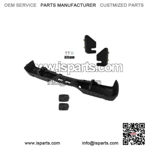 Rear Step Bumper Assembly Black Steel For 2007-2013 Toyota Tundra TO1103115