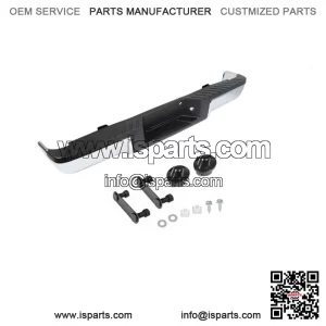 Rear Step Bumper Assembly For 2009-14 Ford F150 Complete Chrome Steel FO1103160