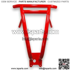Pro Race Steel Tube Rear Bumper for Polaris RZR XP 1000 XP4 Turbo 2019-up Red (For: Polaris)