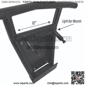 Black Polaris RZR 1000 Turbo Front Bumper XP XP4