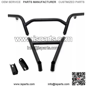 Heavy-Duty Rear Bumper for Polaris RZR PRO XP/ PRO XP 4 (2020+) - BLACK