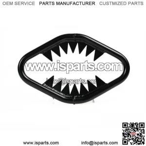 Polaris Predator 500 2003-07 JAWS ALUMINUM BUMPER MATTE BLACK  JS401-MBK (For: Polaris)