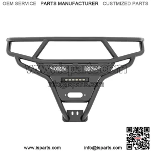 Tubular Bumper Front Black Series LED 6" for Polaris RZR XP1000 (For: Polaris)