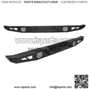 Sheet Thick Metal Rear Bumper fit for 2018-2023 Polaris Ranger CREW XP 1000 (For: Polaris)