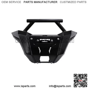 Heavy Duty Front Winch Bumper Skid Plate for Polaris RZR PRO R TURBO R 4 2022-23 (For: Polaris)