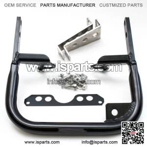 Yamaha YFZ 450 Grab Bar 04 - 13 Rear Bumper ARMAT by Alba Racing Black 199 T5