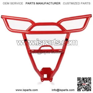 Polaris RZR XP 1000/XP4 1000 (2014-2018) Red Heavy-Duty Rear Bumper Guard