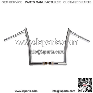 Fat Baggers Inc. 1-1/4" EZ Install Pointed Top Handlebar For Harley