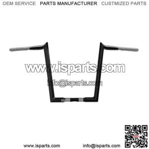 16" Satin Black Handlebar WILD 1 WO586B