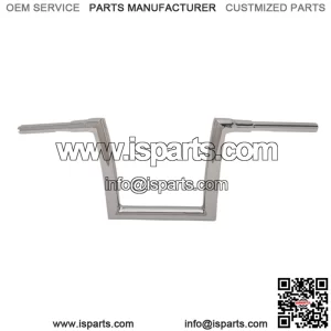 1 1/2" Strip Handlebars 10" Rise Chrome 0601-4880