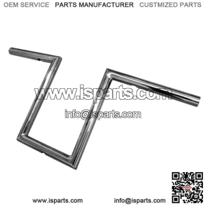 1" Old School Narow Handlebars 10" Chrome LA-7380-10