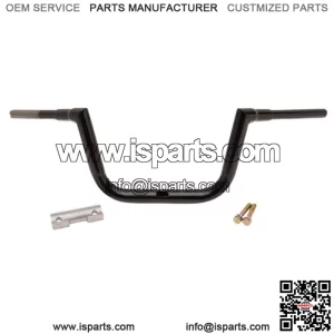 1 1/2" Grande Twin Peaks Handlebars Black 10" End rise LA-7313-61B