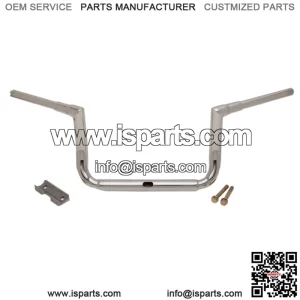 1 1/2" Grande Twin Peaks Touring Handlebars 10" Chrome LA-7365-10