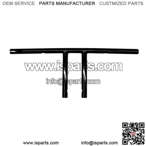 1" Old School EZ Rider Handlebars 10" Black LA-7382-10B