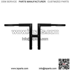 1 1/4in. Miter-T Handlebar Black LA-7386-12B