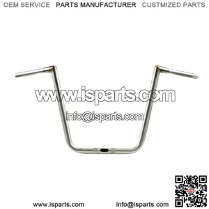 1-1/4" Twin Peaks Handlebar 16" Stainless LA-7312-66SS