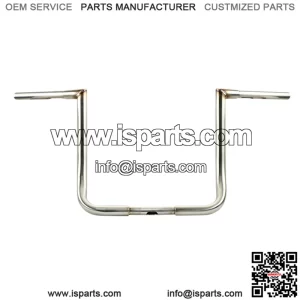 1-1/4" Twin Peaks Touring Handlebar 14" Stainless LA-7361-14SS