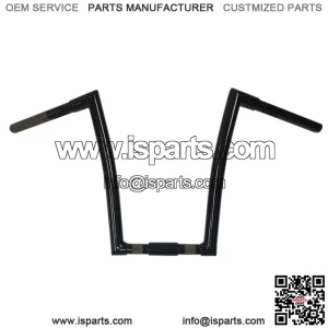 1 1/4" Strip Handlebars 14" Black Spr - 14" 0601-3573