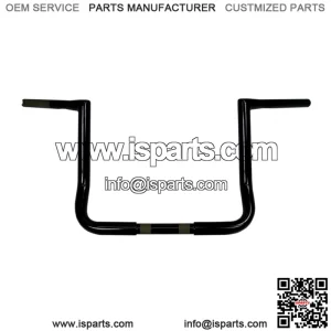 1 1/4in. Twin Peaks Touring Handlebar Black Powdercoat LA-7361-12B