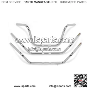 1in. Handlebar Low-Rise Drag Bar (Dimpled) - Chrome 300915