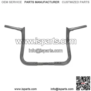 Inc. 1-1/4" EZ Install Pointed Top Handlebar 11" Chrome 905011