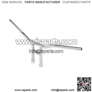 1" Handlebars Slotted Chrome 6220-1056