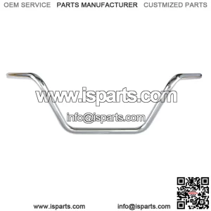 1in. Handlebar Chrome Buckorn Medium Bend